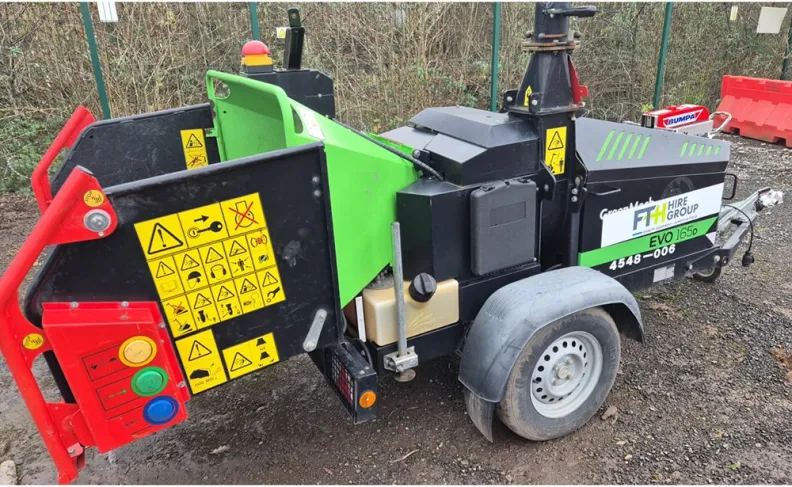 6" Wood Chipper GreenMech EVO165D 2021
